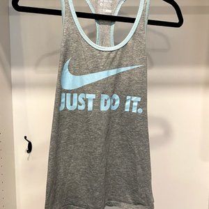 Nike Grey & Blue Tank